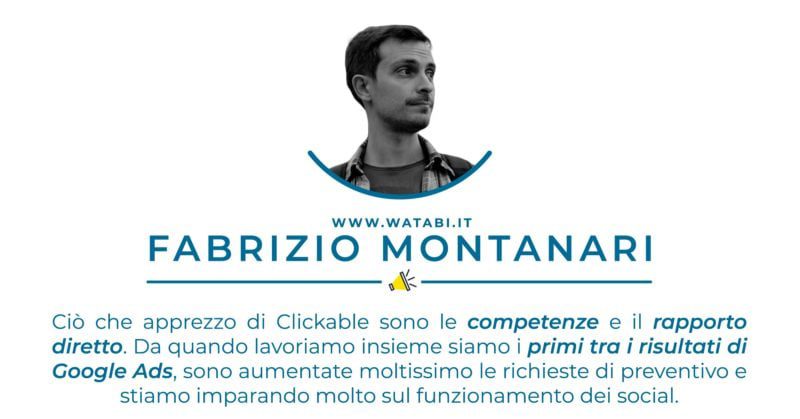 Testimonianza Fabrizio Montanari - Watabi